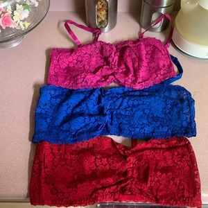 Torrid bundle of 5 bralettes